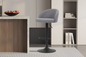 Tabouret de bar 'Arda' Gris clair