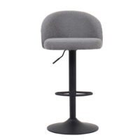Tabouret de bar 'Arda' Gris clair