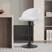 Tabouret de bar 'Arda' Blanc