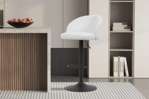 Tabouret de bar 'Arda' Blanc