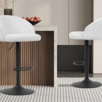 Tabouret de bar 'Arda' Blanc