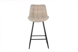 Chaise de comptoir 'Ariba' Beige/Gris clair