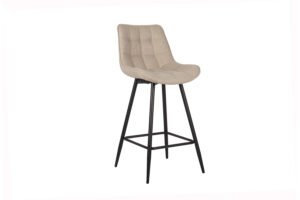 Chaise de comptoir 'Ariba' Beige/Gris clair