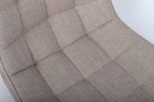 Chaise de comptoir 'Ariba' Beige/Gris clair