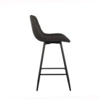 Chaise de comptoir 'Ariba' Gris foncé