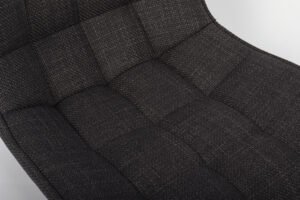 Chaise de comptoir 'Ariba' Gris foncé