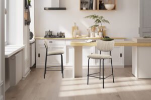 Chaise de comptoir 'Antura' Brun