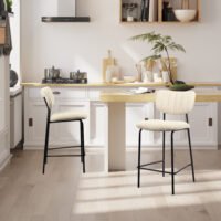 Chaise de comptoir 'Antura' Beige