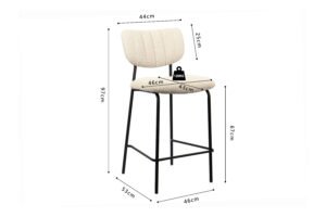 Chaise de comptoir 'Antura' Beige