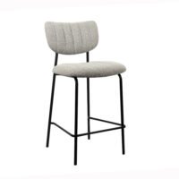 Chaise de comptoir 'Antura' Gris clair