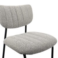 Chaise de comptoir 'Antura' Gris clair