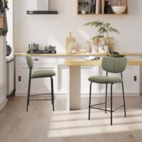 Chaise de comptoir 'Antura' Vert