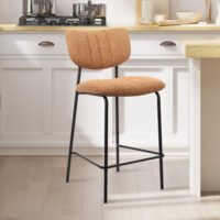 Chaise de comptoir 'Antura' Orange