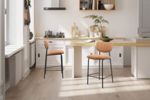 Chaise de comptoir 'Antura' Orange