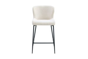 Chaise de comptoir 'Lisa' Ecru