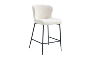 Chaise de comptoir 'Lisa' Ecru