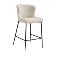 Chaise de comptoir 'Lisa' Beige