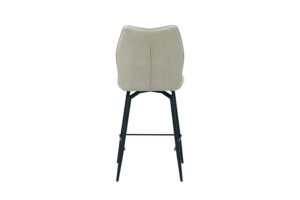 Chaise de comptoir 'Lara' Ecru