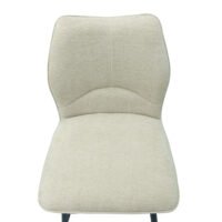 Chaise de comptoir 'Lara' Ecru