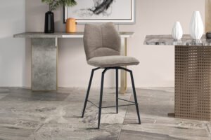 Chaise de comptoir 'Lara' Sable