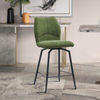 Chaise de comptoir 'Lara' Vert