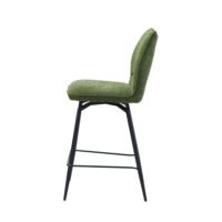 Chaise de comptoir 'Lara' Vert