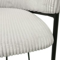 Chaise de comptoir 'Hugo' Gris clair