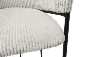 Chaise de comptoir 'Hugo' Gris clair