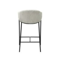 Chaise de comptoir 'Hugo' Gris clair