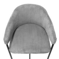 Chaise de comptoir 'Hugo' Gris foncé