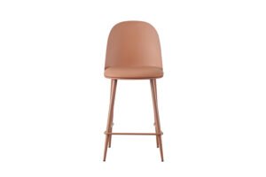 Chaise de comptoir 'Jasmin' Terracotta
