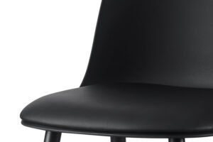 Chaise de comptoir 'Jasmin' Noir