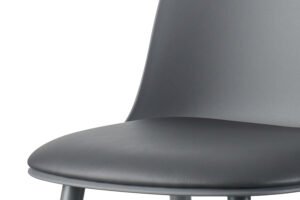 Chaise de comptoir 'Jasmin' Gris