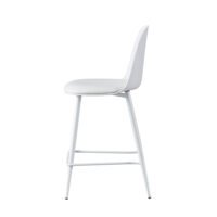 Chaise de comptoir 'Jasmin' Blanc
