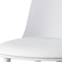 Chaise de comptoir 'Jasmin' Blanc