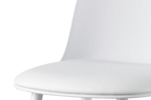 Chaise de comptoir 'Jasmin' Blanc