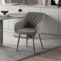 Chaise 'Peron' Gris