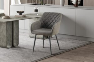 Chaise 'Peron' Gris