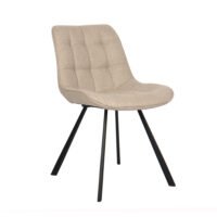 Chaise 'Ariba' Beige/Gris clair