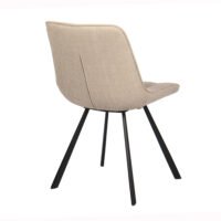 Chaise 'Ariba' Beige/Gris clair