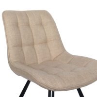 Chaise 'Ariba' Beige/Gris clair