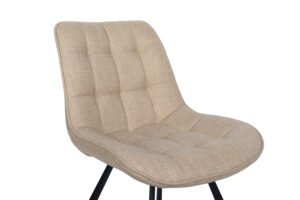Chaise 'Ariba' Beige/Gris clair