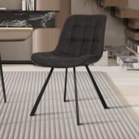 Chaise 'Ariba' Gris foncé