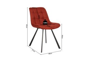 Chaise 'Ariba' Rouge