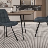 Chaise 'Ariba' Bleu foncé