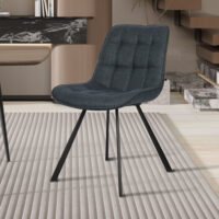 Chaise 'Ariba' Bleu foncé