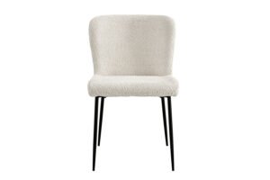 Chaise 'Lisa' Bouclé Ecru