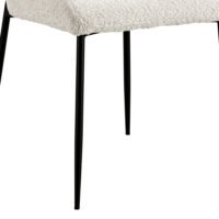 Chaise 'Lisa' Bouclé Ecru