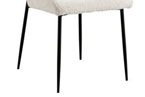 Chaise 'Lisa' Bouclé Ecru