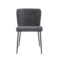 Chaise 'Lisa' Gris foncé